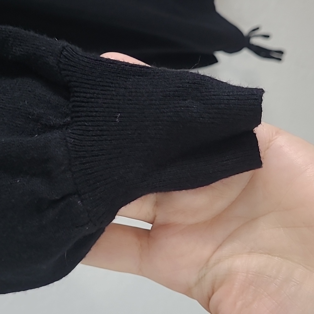 Ktk Black Turtleneck Dress Size M - Picture 6 of 10